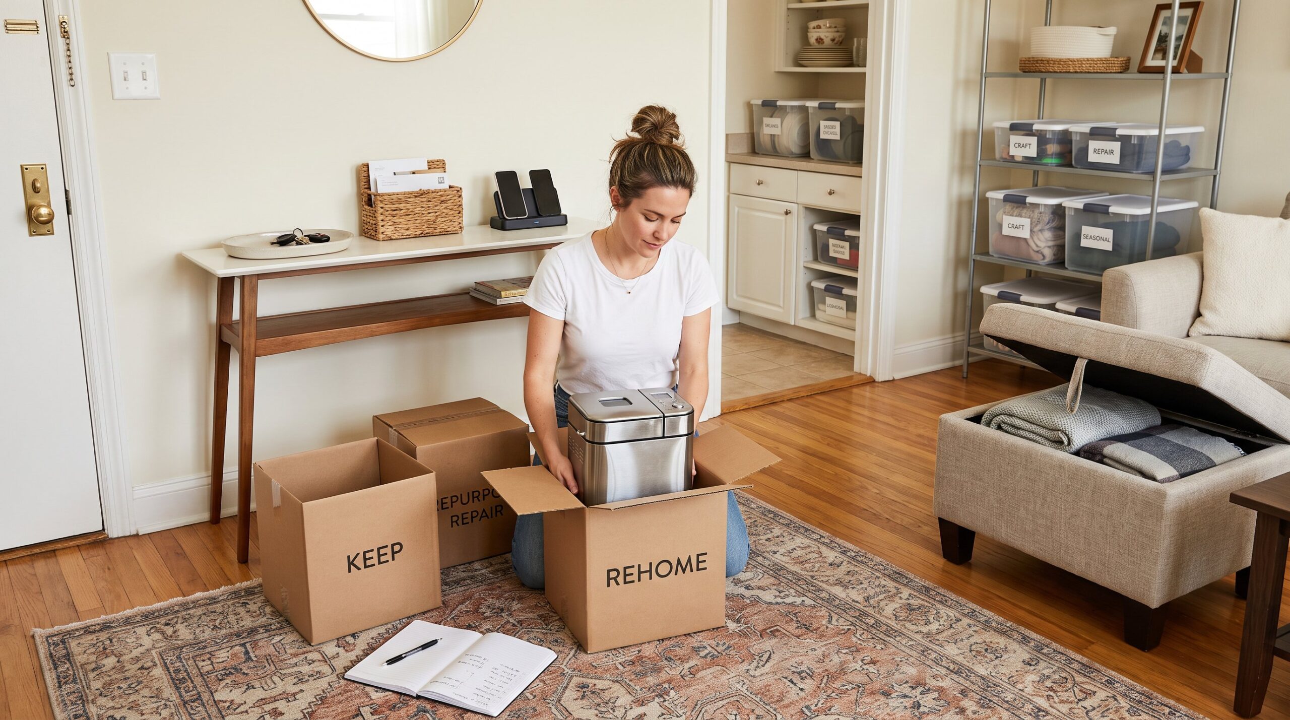 Minimalist Home Organization Without Throwing Everything Away
