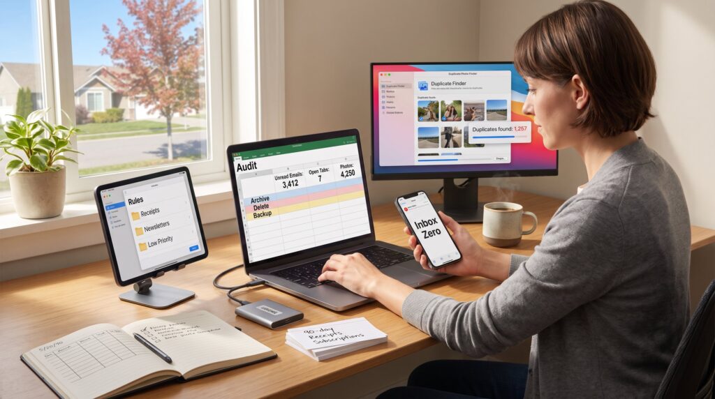 Practical Ways to Reduce Digital Clutter