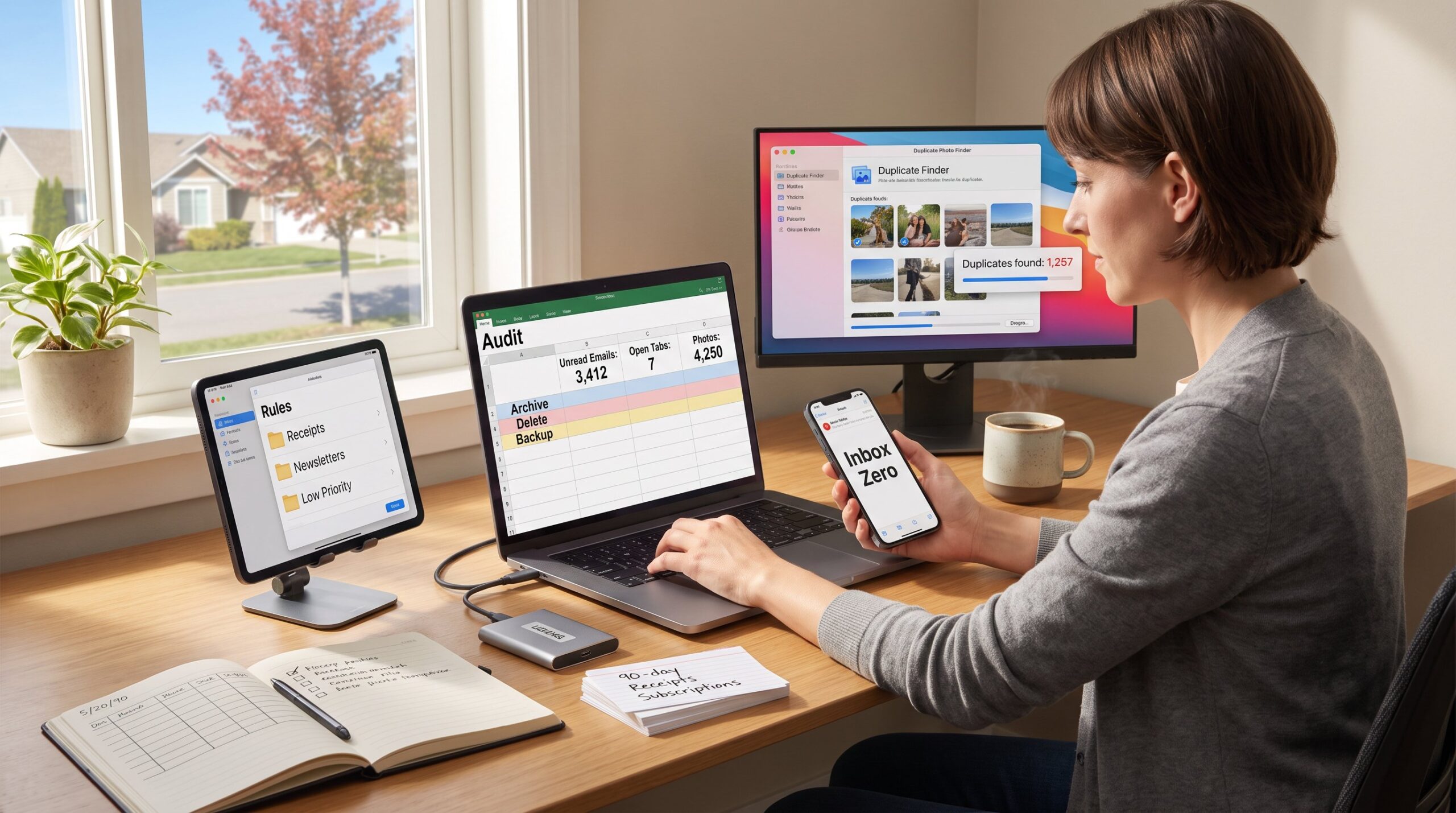 Practical Ways to Reduce Digital Clutter